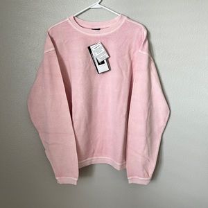 Charles River pink sweatshirt, size medium